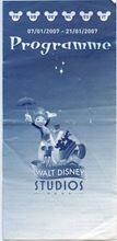 Afbeelding van 2007  Walt Disney Studios January Show Program